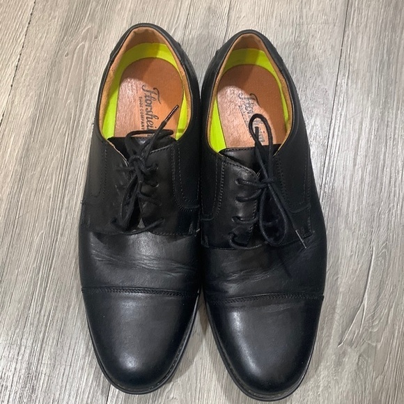 Florsheim Black Lesther CENTER Cap Toe Lace-Up Oxfords size‎ 10D main image 4